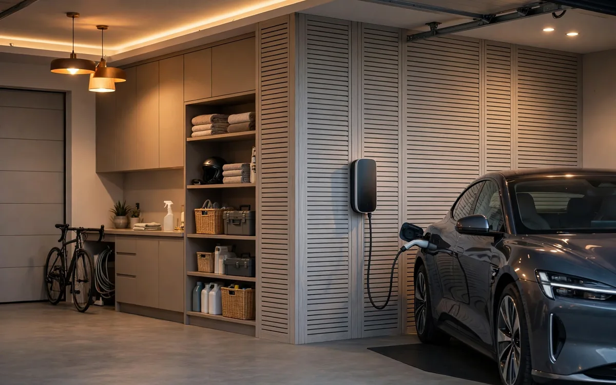 Orlando EV Charger Installation website — home EV charging in a residential garage
