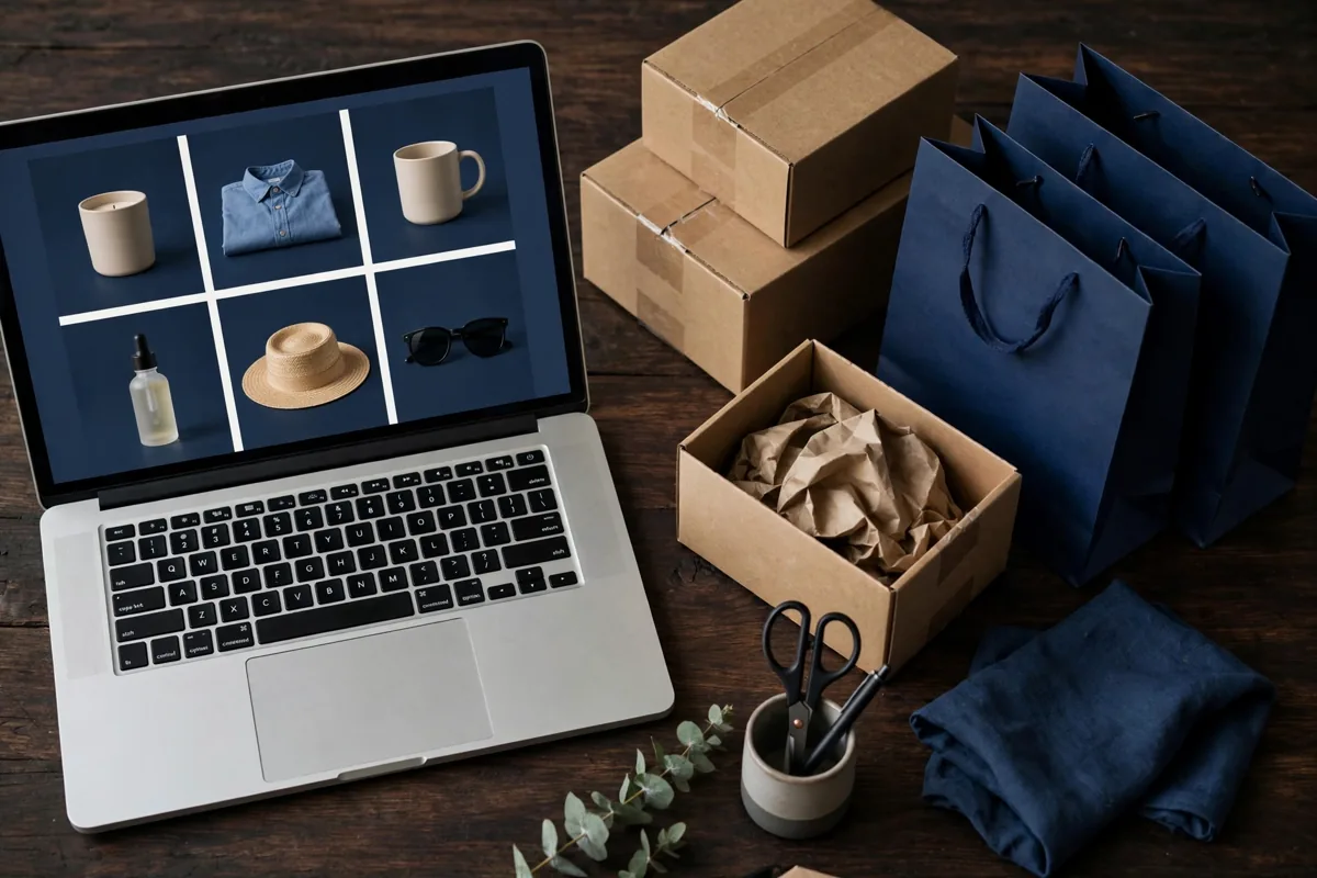 Fashion e-commerce store experience on devices